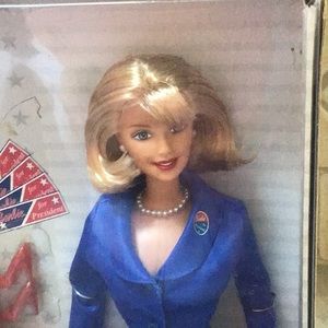Barbie for president the year 2000